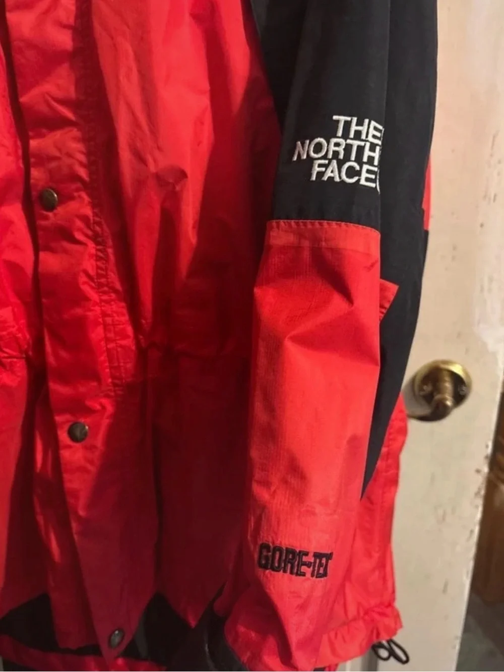 The North Face worn few